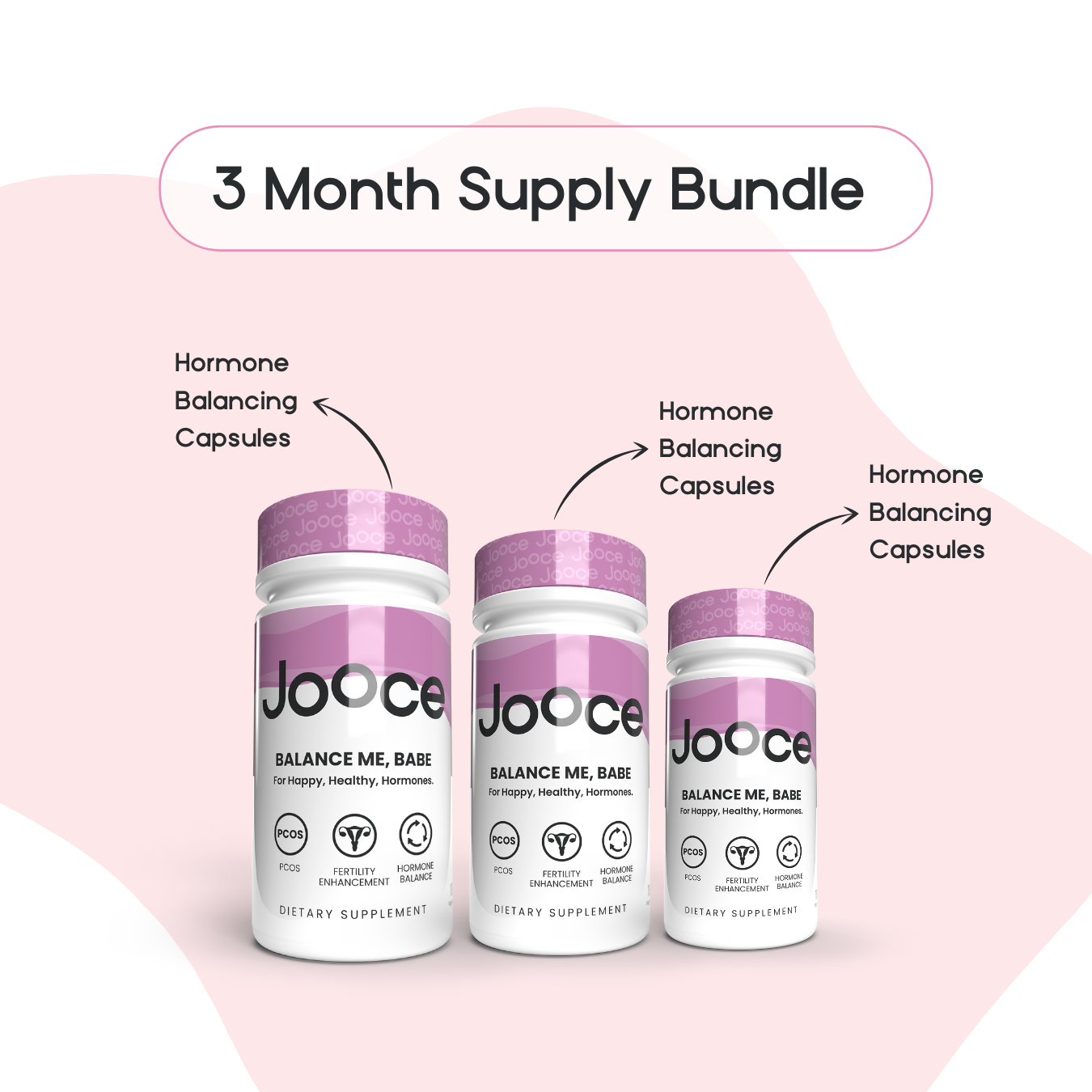 JOOCE 3 months’ supply of Balance Me Babe