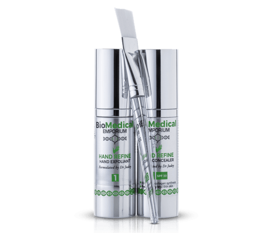 BioMedical Emporium Hand Refine Peel Set  (2 X 30ML)